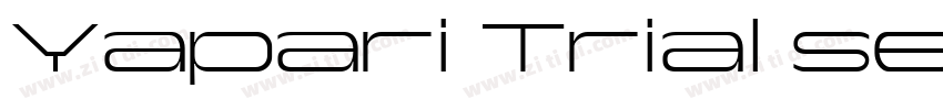 Yapari Trial semibol字体转换